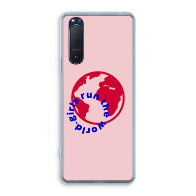 Run The World: Sony Xperia 5 II Transparant Hoesje