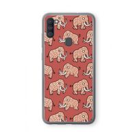 Mammoet: Samsung Galaxy A11 Transparant Hoesje Mammoet: Samsung Galaxy A11 Transparant Hoesje