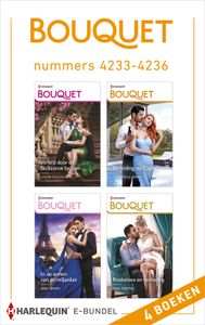 Bouquet e-bundel nummers 4233 - 4236 - Louise Fuller, Chantelle Shaw, Abby Green, Jane Porter - ebook