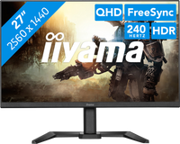 iiyama GB2790QSU-B5 computer monitor 68,6 cm (27") 2560 x 1440 Pixels Wide Quad HD LCD Zwart - thumbnail