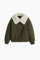 Pilotenjack met bontkraag - GREEN - 13/14