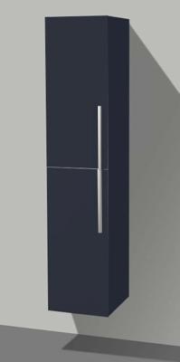 Hoge kast 160 Hoogglans Antraciet Hoge kast 160 Hoogglans Antraciet