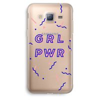 GRL PWR: Samsung Galaxy J3 (2016) Transparant Hoesje