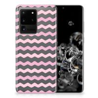 Samsung Galaxy S20 Ultra | TPU bumper | Waves Roze