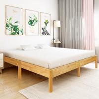 Bedframe massief eikenhout 180x200 cm