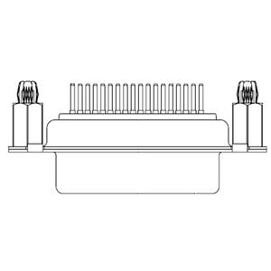 Molex 1731130068 D-sub connector Aantal polen: 15 Soldeerpennen 1 stuk(s) Box