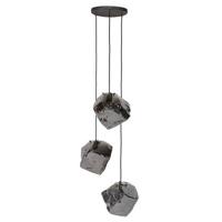 Hoyz - Hanglamp Rock Chromed - 3 Lampen - Industrieel - 50x50x150