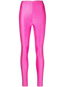 THE ANDAMANE legging à design strassé - Rose