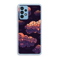 Patroon Wolken: Samsung Galaxy A52 Transparant Hoesje