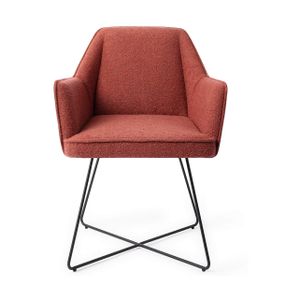 Jesper Home Tome eetkamerstoel Shabby Saffron cross black
