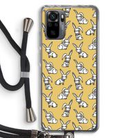 Haas: Xiaomi Redmi Note 10 Pro Transparant Hoesje met koord