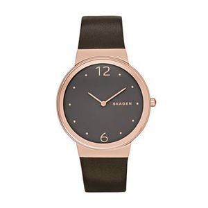 Horlogeband Skagen SKW2368 Leder Bruin 18mm