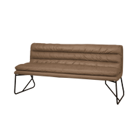 Tower Living Eetkamerbank 'Toro' 185cm, kleur Taupe