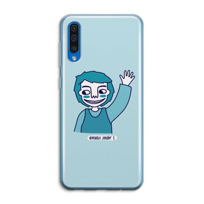 Zwaai: Samsung Galaxy A50 Transparant Hoesje