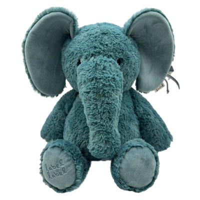 Label Label Knuffel Olifant Elly L Blauw