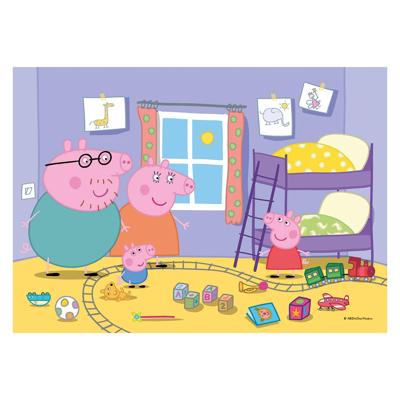 Clementoni peppa pig puzzel 2 x 20 stukjes | 3 stuks