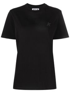 Golden Goose t-shirt à logo brodé - Noir