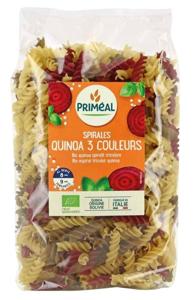 Primeal Organic fusilli 3 kleur tarwe quinoa bio
