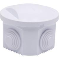 TRU COMPONENTS TC-RA 80x50 TC-10239032 Installatiebehuizing ABS kunststof Wit 1 stuk(s)