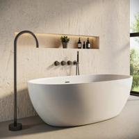 Badkraan set SaniClear Plus | Inbouw | Thermostaatkraan | Incl.Inbouwdeel | Verouderd ijzer - Gunmetal Badkraan set SaniClear Plus | Inbouw | Thermostaatkraan | Incl.Inbouwdeel | Verouderd ijzer - Gunmetal