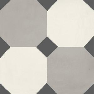 JOS. Hidro VLtegel Decor 197X197 8 Sided Black 8.3mm Mat