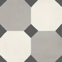 JOS. Hidro VLtegel Decor 197X197 8 Sided Black 8.3mm Mat