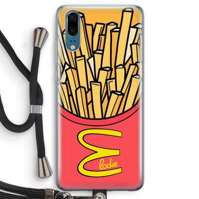 McElodie: Huawei P20 Transparant Hoesje met koord