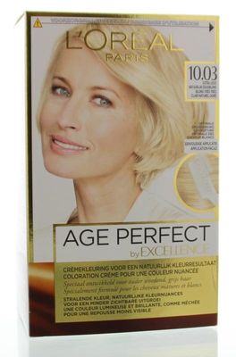 L’Oréal Paris Age Perfect Color Age Perfect 10.03 - Extra Licht Goudblond - Haarverf