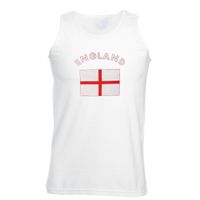 Mouwloos t-shirt met Engelse vlag 2XL  -