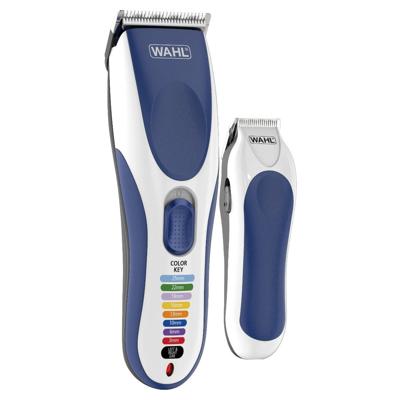 Wahl Color Pro Cordless Combo Tondeuse Blauw