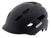 Mirage urban helm e-bike led 55-58cm mat zwart