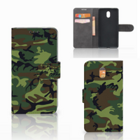 Nokia 3 Telefoon Hoesje Army Dark - thumbnail