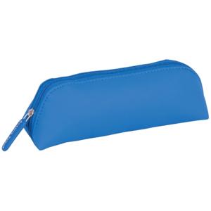 Pennenetui Quattro Colori blauw driehoekig