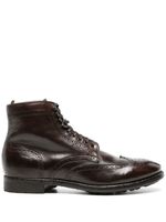 Officine Creative bottines Prince à perforations - Marron - thumbnail