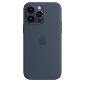 Apple Siliconenhoesje met MagSafe voor iPhone 14 Pro Max - Stormblauw telefoonhoesje