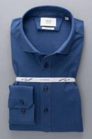 ETERNA 1863 Modern Fit Jersey shirt blauw gevlekt, Effen