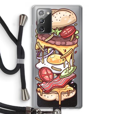 Diet Coke Please: Samsung Galaxy Note 20 / Note 20 5G Transparant Hoesje met koord