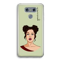 Pop-Art Creator: LG G6 Transparant Hoesje