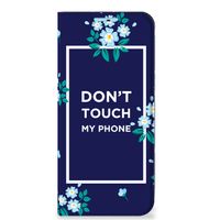 Xiaomi Redmi Note 11/11S Design Case Flowers Blue DTMP - thumbnail