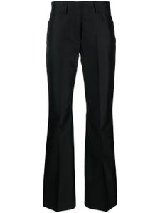 Barena pantalon évasé Isli en lin - Noir