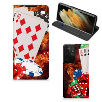 Samsung Galaxy S21 Ultra Hippe Standcase Casino