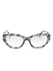 TOM FORD Eyewear lunettes de soleil Penny à monture papillon - Gris