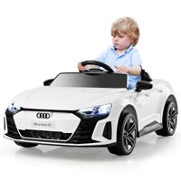 Audi RS Elektrische Kinderauto met 2,4 G Afstandsbediening 12 V Kinderauto met Muziek 3-5 km/u Ideaal voor Kinderen Vanaf 3 Jaar