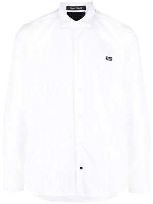 Philipp Plein chemise à détail de serpent - Blanc