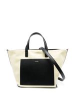 Jil Sander small Wander canvas tote bag - Jaune - thumbnail