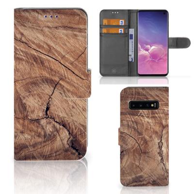 Samsung Galaxy S10 | Book Style Case | Tree Trunk