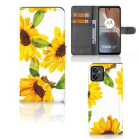 Hoesje voor Motorola Moto G32 Zonnebloemen - thumbnail