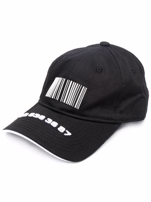 VTMNTS casquette Barcode - Noir