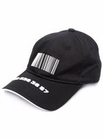 VTMNTS casquette Barcode - Noir