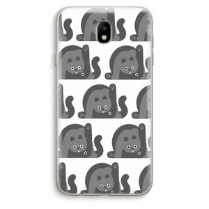 Cats: Samsung Galaxy J7 (2017) Transparant Hoesje
